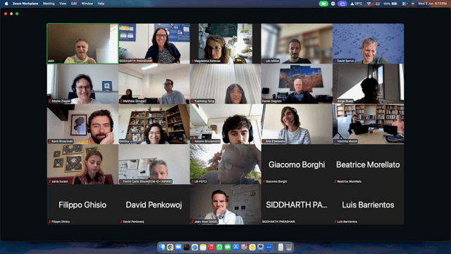 1st Collaboration Meeting